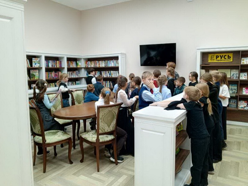 В обновленной в рамках нацпроекта библиотеке им. Н. Карамзина появились новые традиции.