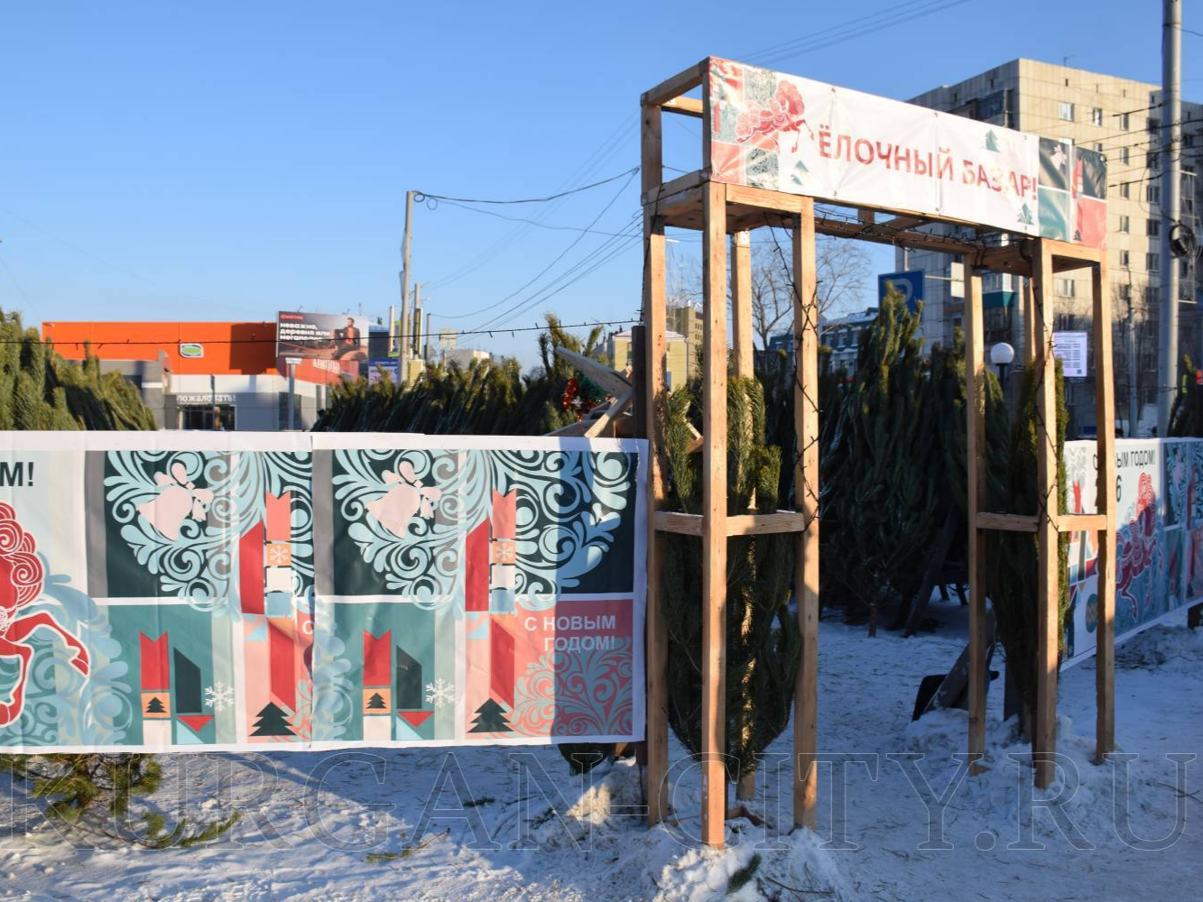 Елочные базары в Кургане должны отвечать необходимым требованиям.