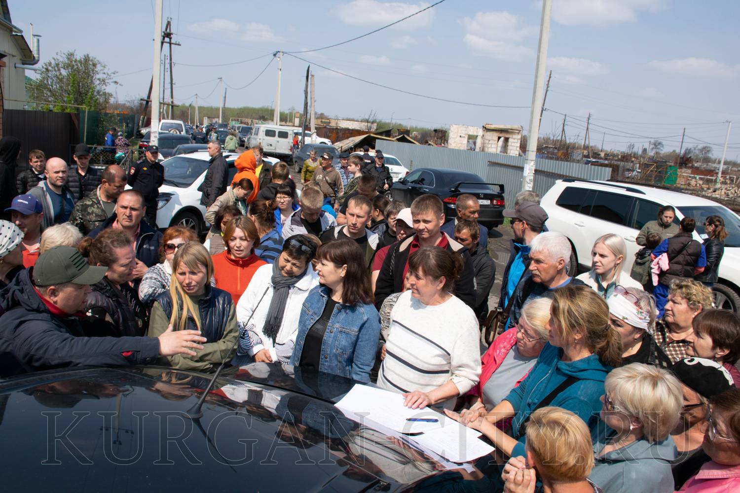 Глава города Кургана Елена Ситникова встретилась с жителями микрорайона Смолино