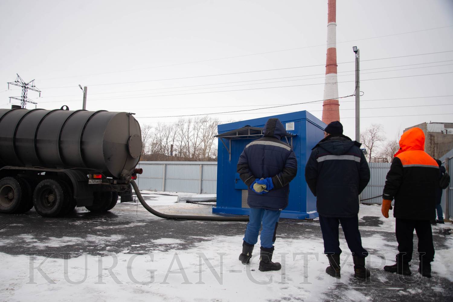 В Кургане заработала новая точка слива жидких бытовых отходов.