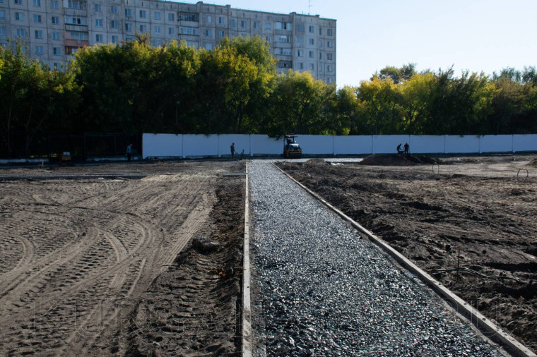 Продолжается реконструкция стадиона «Локомотив».