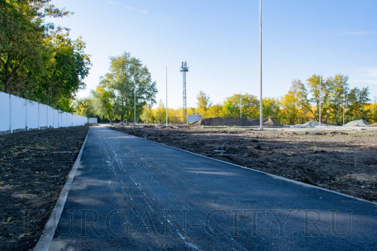 Продолжается реконструкция стадиона «Локомотив».