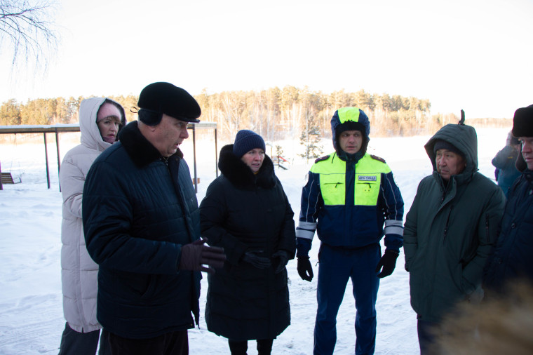 В Кургане ведётся подготовка к празднику Крещения.