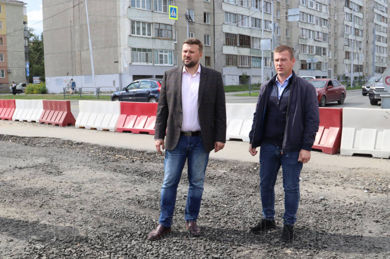 Строительство продолжения автодороги по улице Бурова-Петрова – на финишной прямой.