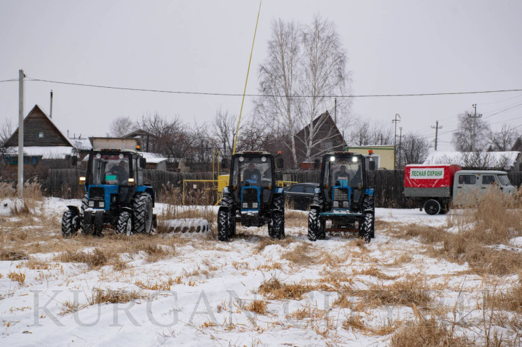 В Кургане продолжается подготовка к противопожарному режиму.