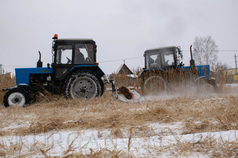 В Кургане продолжается подготовка к противопожарному режиму.